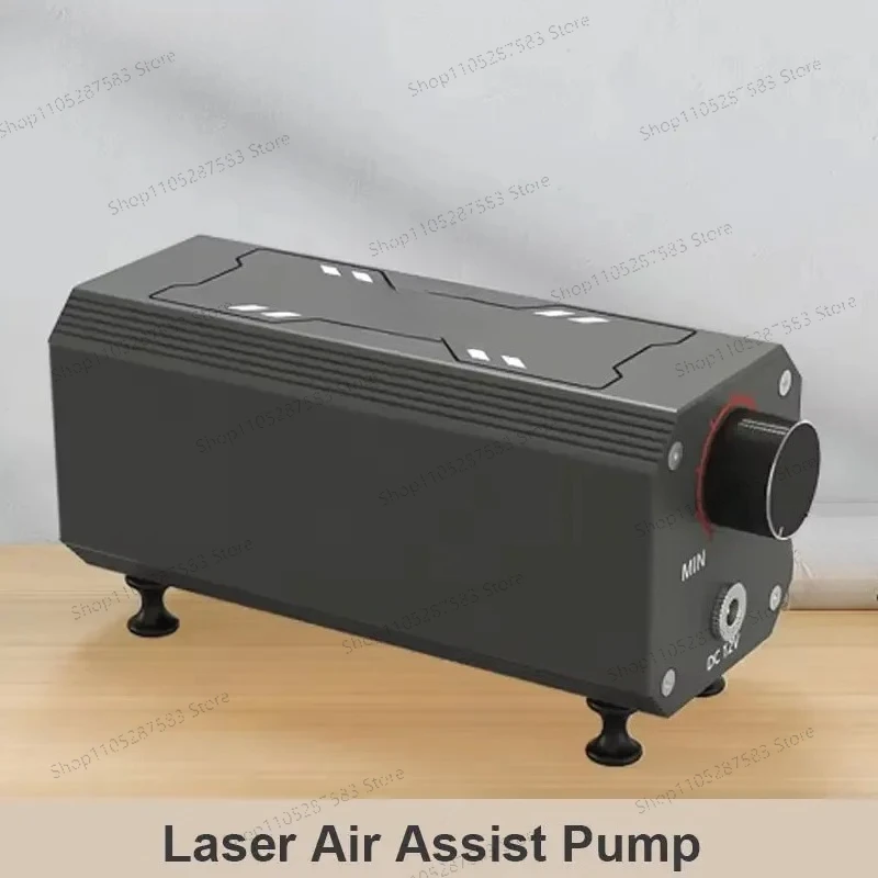 Air Assist Compressor AC 110V/220V Laser Air Assist Pump for Laser Cutter and Engraver Adjustable 10-30 L/Min
