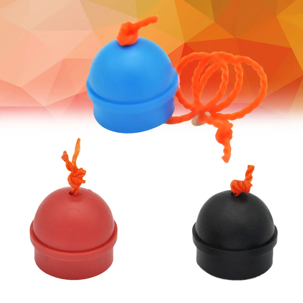 3 Pcs Billiards Pool Cue Chalk Holder Hands-free for Accessories Convenient Tight-fitting Mix Color