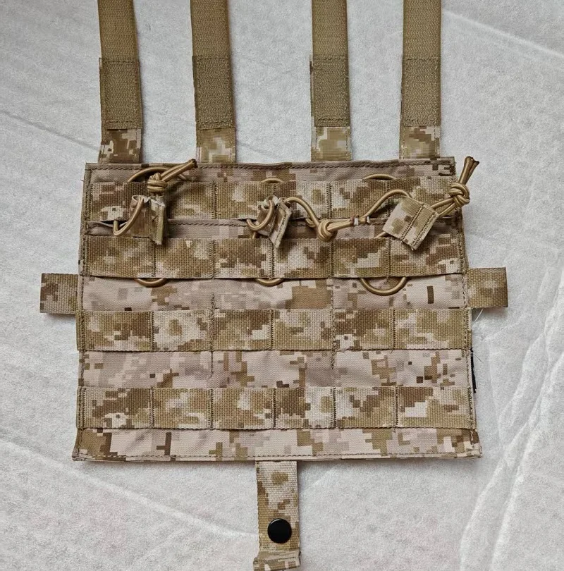 سترة AVS خارجية M4 مسطحة مع لوحة أمامية ثلاثية مدمجة #1