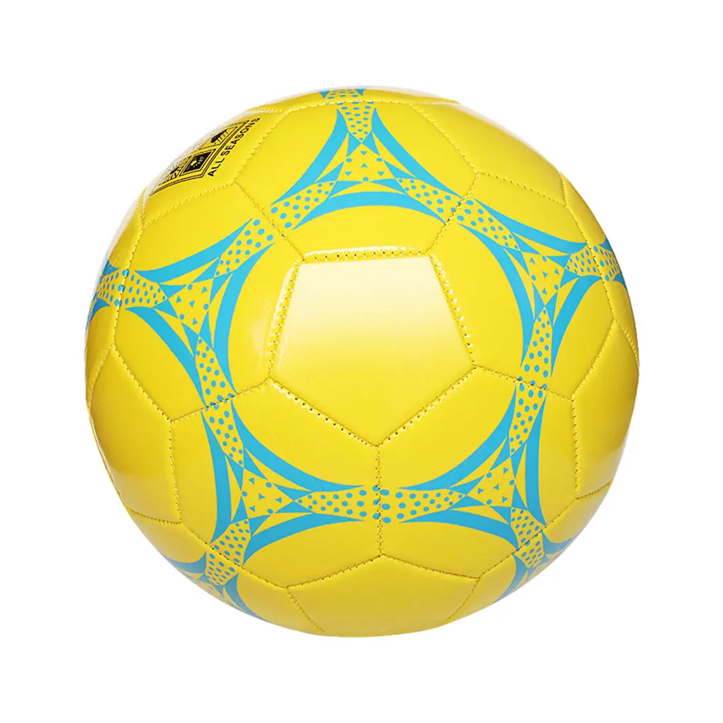 Vêtements de ballon de football en cuir PU souple et durable, taille 5, sans couture, match d'équipe de football, match de groupe, jeu de train professionnel