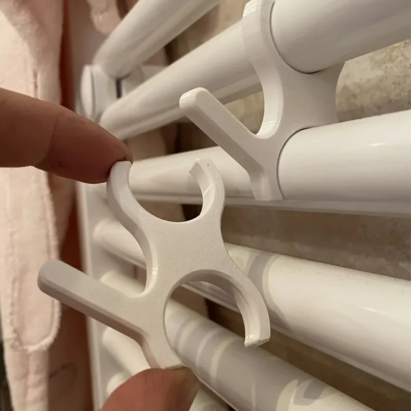 Trapezoidal Radiator Hook, Clip On Towel Rack Holder For Most Heater Radiators, Simple Installation