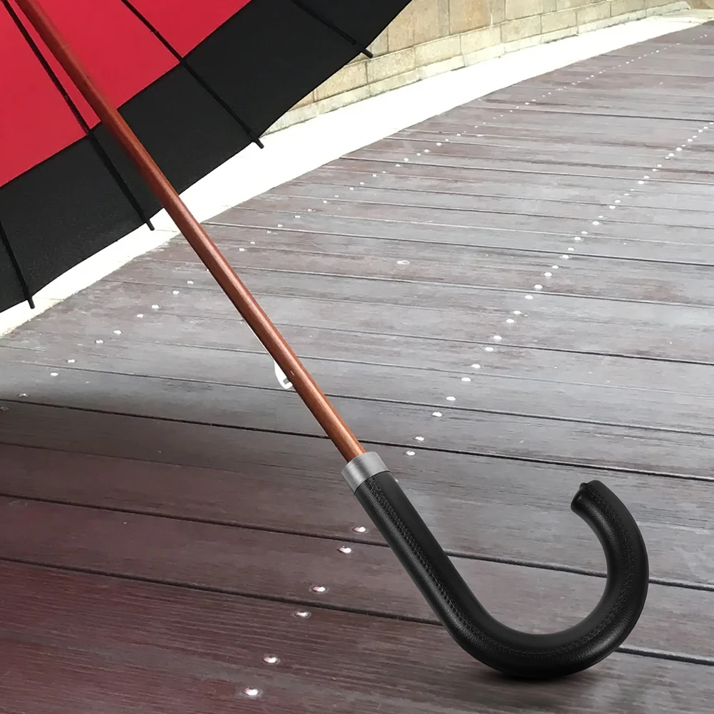 

2 шт., замена для дождя, удобный изогнутый противоскользящий зонт, компактная складная ручка, маленькая устойчивая к ультрафиолетовому излучению ручка, прочный