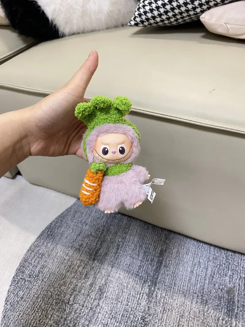 Labubu V4 – vêtements de poupée sur le thème des animaux mignons, épingle, accessoire pour sac de poupées sur le thème des monstres et vêtements de poupée, jouet, loisirs