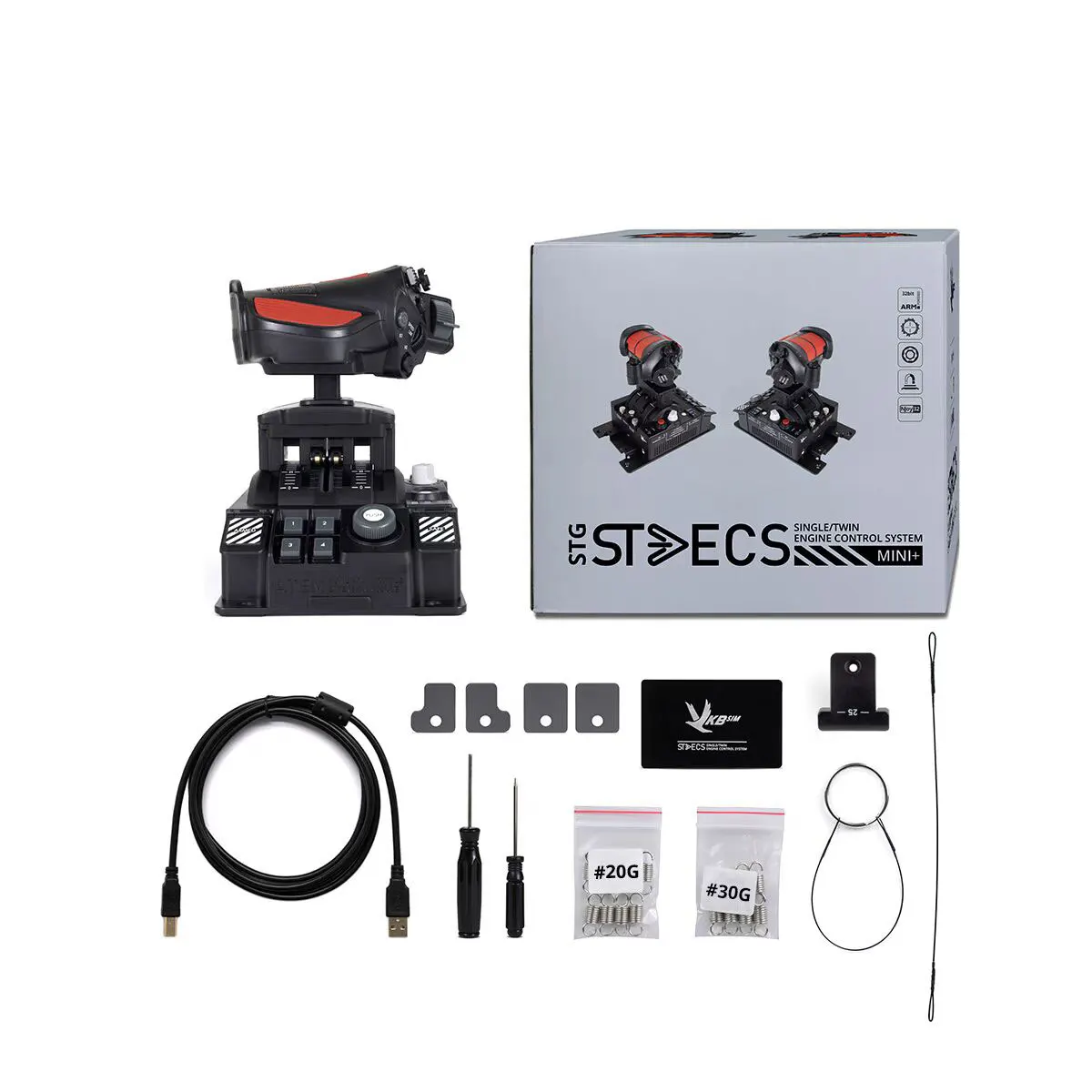 STECS Simulated Space Throttle System Standard Left/Right Vector Propulsion
