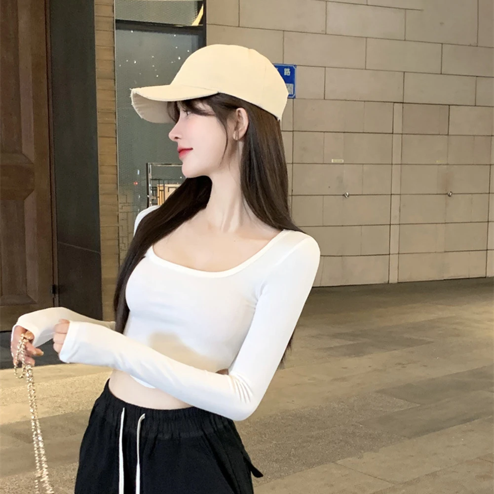 

Daily Casual Wear Casual Women's Top Autumn Skinny Shirt Suitable For All Seasons Vacations And Holidays Home And Club Use