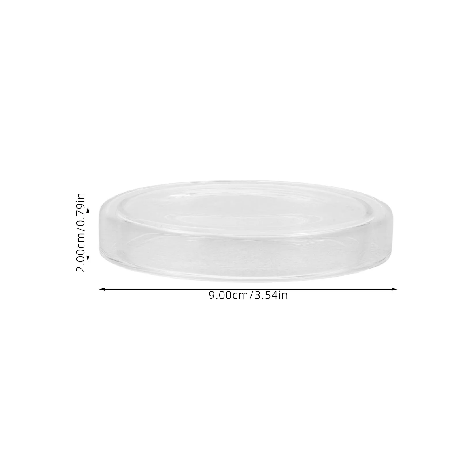 10Pcs 9cm Plastic Petri Dishes Stackable Lab Cell Culture Plates Transparent for Science Experiments Projects Lab Petri Dishes