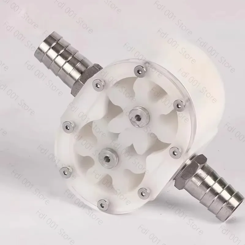 Gear Pump for Filling Machine 5-10L/Min Honey Pump Viscous Liquid Sesame Peanut Butter Transfer Pump for Home Brewing