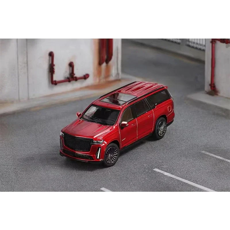 

GCD Shadow Pro In Stock 1:64 Escalade ESV 2023 Diecast Diorama Car Model Collection Miniature Toys