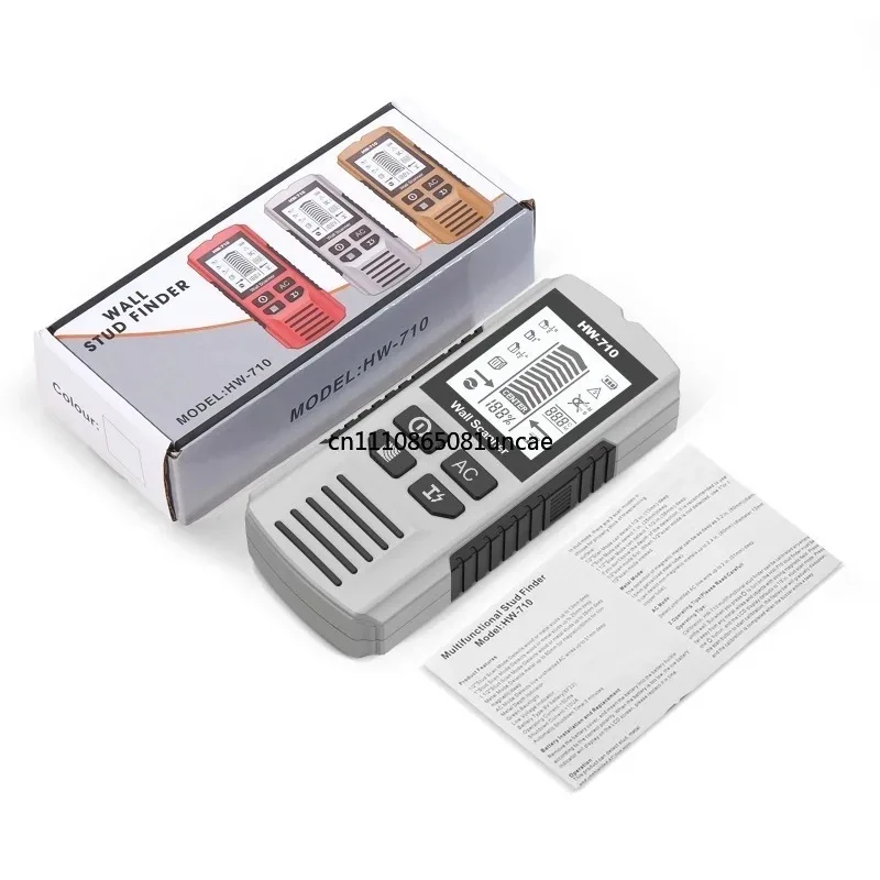 5 In 1 Multi-function Wall Stud Finder Scanner Metal Cable Wood Position Detector Construction Renovation Measuring Tool