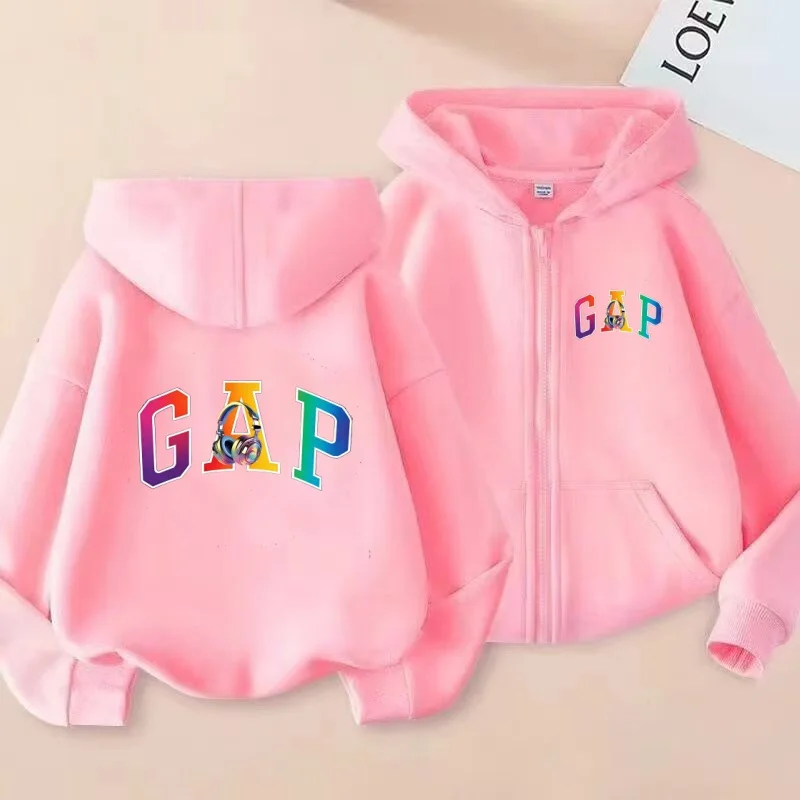 Neuer Kinder-Sport-Sweatshirt im Loose-Fit-Stil, Lässig und Warm mit Reißverschluss-Kapuze, Geeignet für Jungen und Mädchen im Alter von 3 bis 12 Jahren – Detail 12