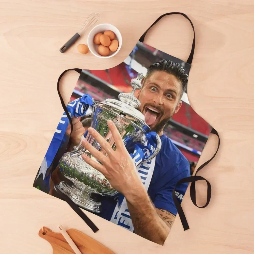 

Olivier Giroud Apron professional kitchen For Kitchen Restaurant Kitchen Equipment jacket woman Apron