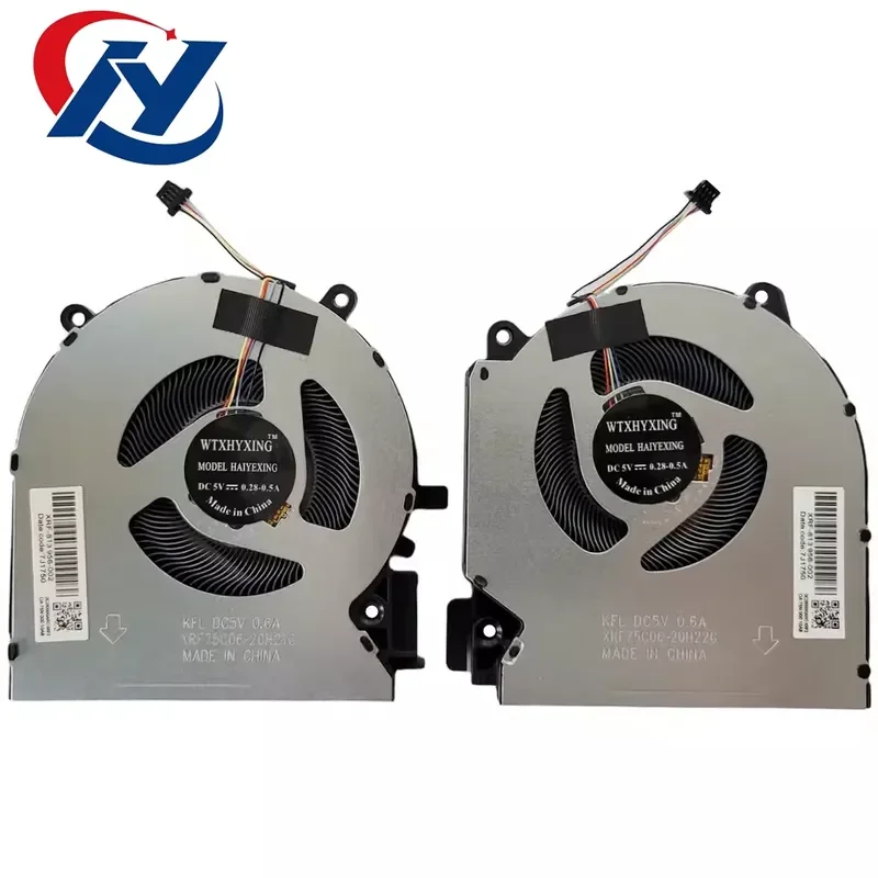 Fan for HP Shadow Wizard 7 16-D 16-E TPN-Q263 M75721 M75723 M75725