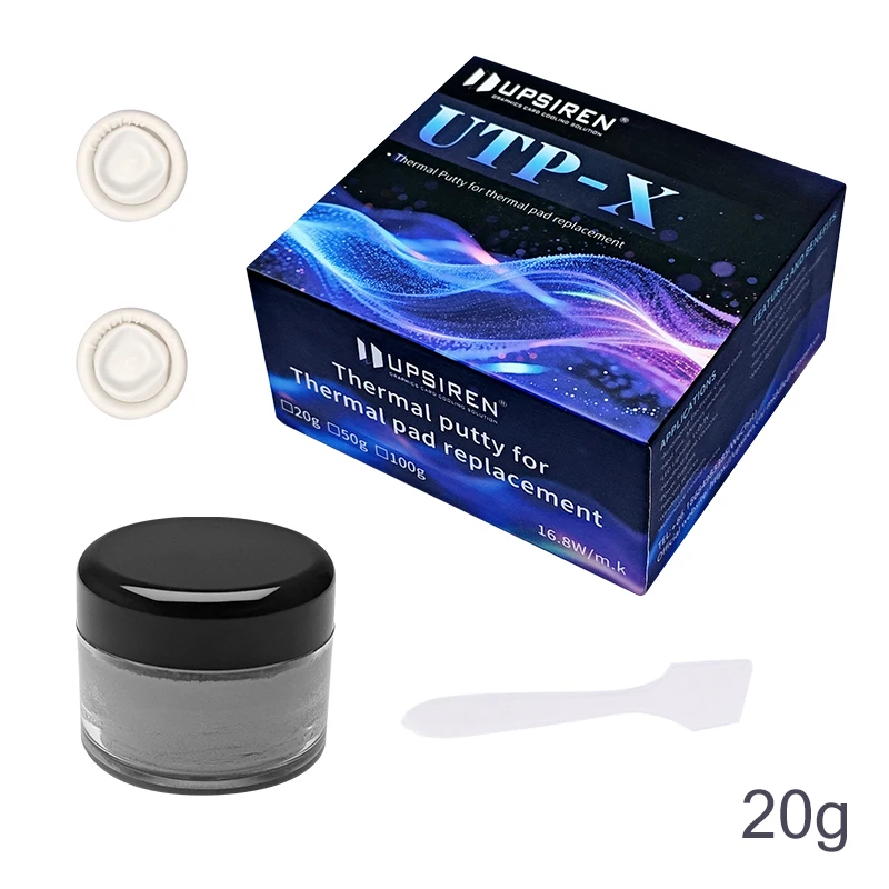 UPSIREN UTP-6 UTP-8 UTP-X Für VGA GPU IC Prozessor Thermal Pad Ersatz Wärme Blockieren Kitt Thermische Kitt Schnelle Kühlung