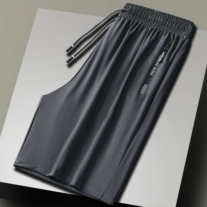 Pantalones cortos deportivos de verano para hombre, bermudas, pantalones cortos de Fitness para correr, pantalones cortos finos transpirables de