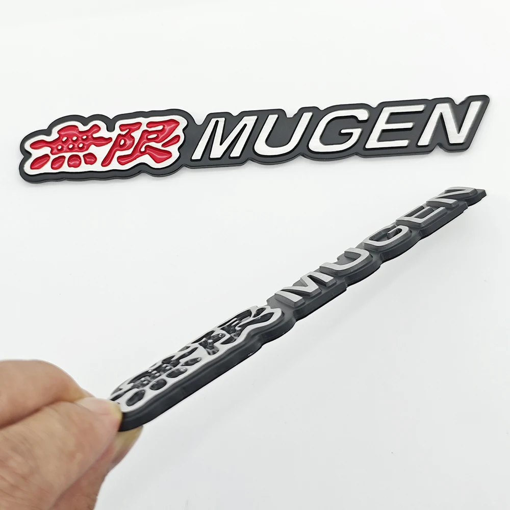 ثلاثية الأبعاد نحى معدن الألومنيوم موجين شعار شعار ملصق سيارة الخلفي الجذع شارة مائي لهوندا سيفيك أكورد CRV صالح نوع R اكسسوارات