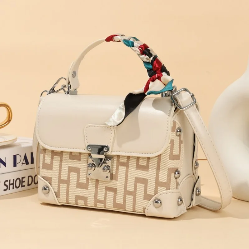 

High-End Luxury Brand Ladies Crossbody Bag Fashionable Leather Elegant Crossbody Trendy Design Vintage Bag