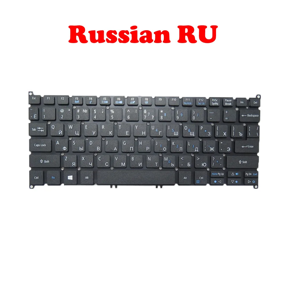 

Клавиатура для ноутбука Ukrainian UA RU для ACER TravelMate B1 B118 TMB118 TMB118-M FV1T_A51B NK.I111A.005 V 139366 ES ZEZHV 700010 V1393E1