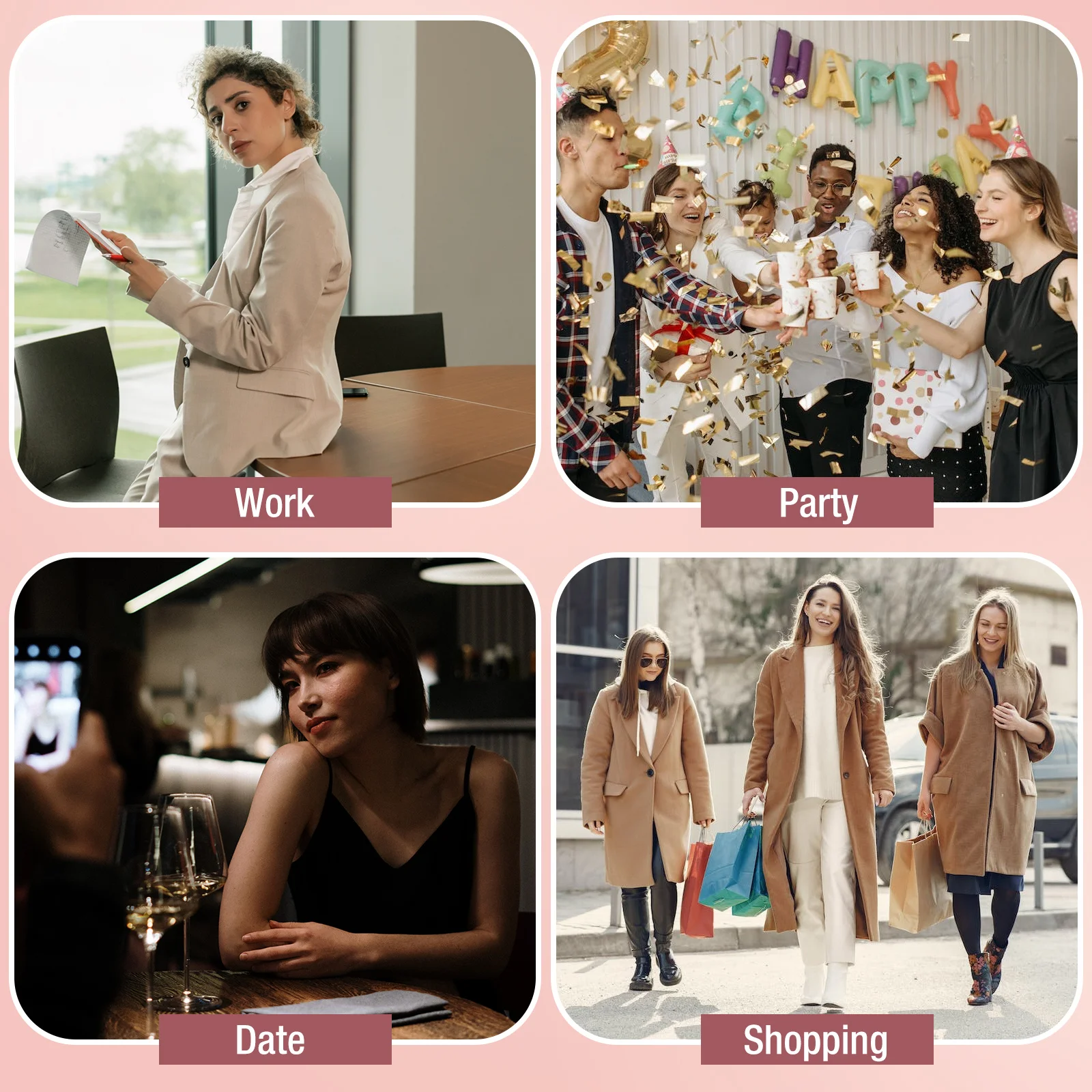 7Pairs False Lashes Full Natural Look Comfortable Adjustable for Women Makeup Tools Fashion Gift False Eyelashes