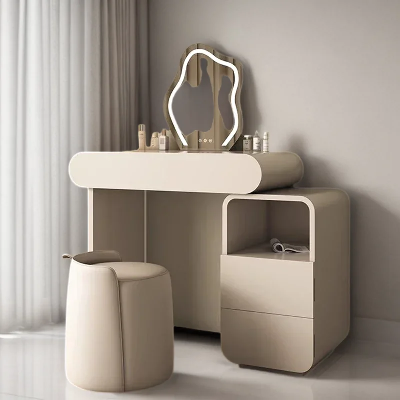 Vanity Desk Furniture Modern Storage Cabinet Hotel Comfortable Aesthetic Room Set Simple Makeup Tocador De Maquillaje Barato