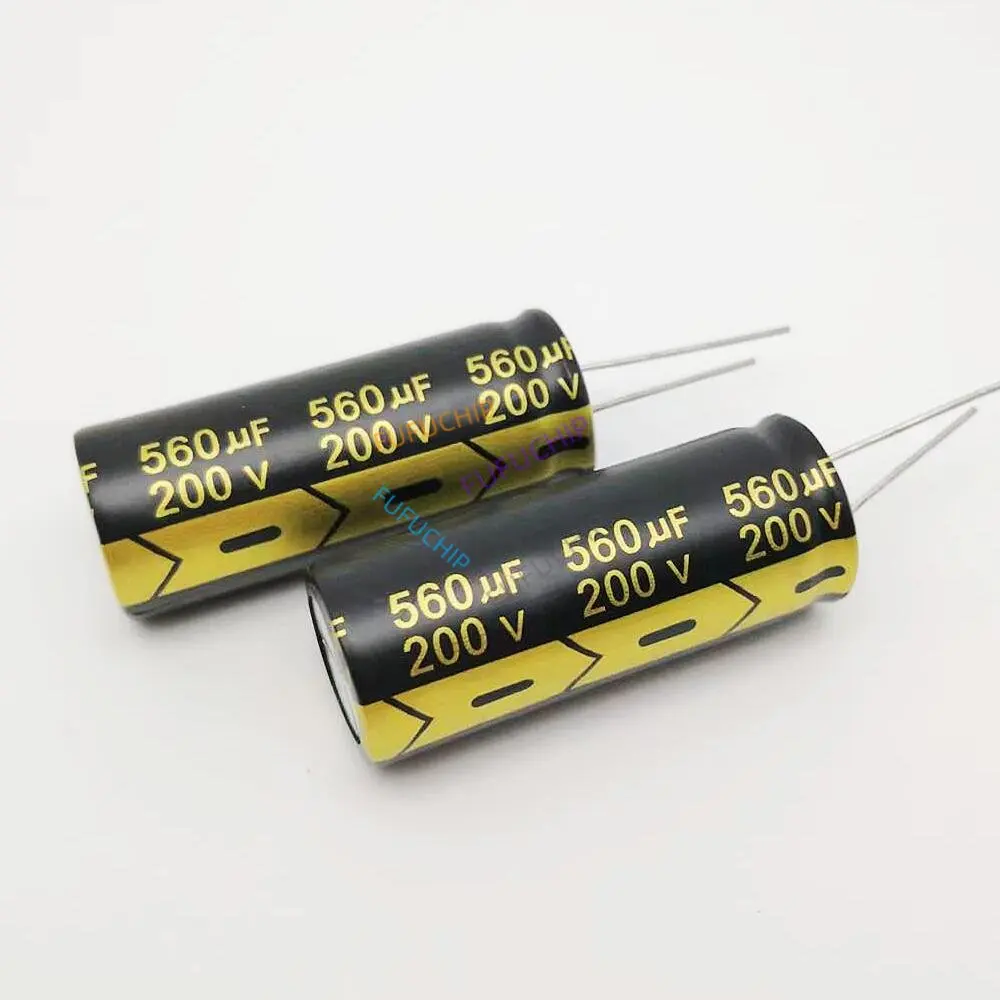 

1pcs/lot 200v 560UF 200v 560UF High Frequency Low ESR Aluminum Electrolytic Capacitor Size 18*50 20%