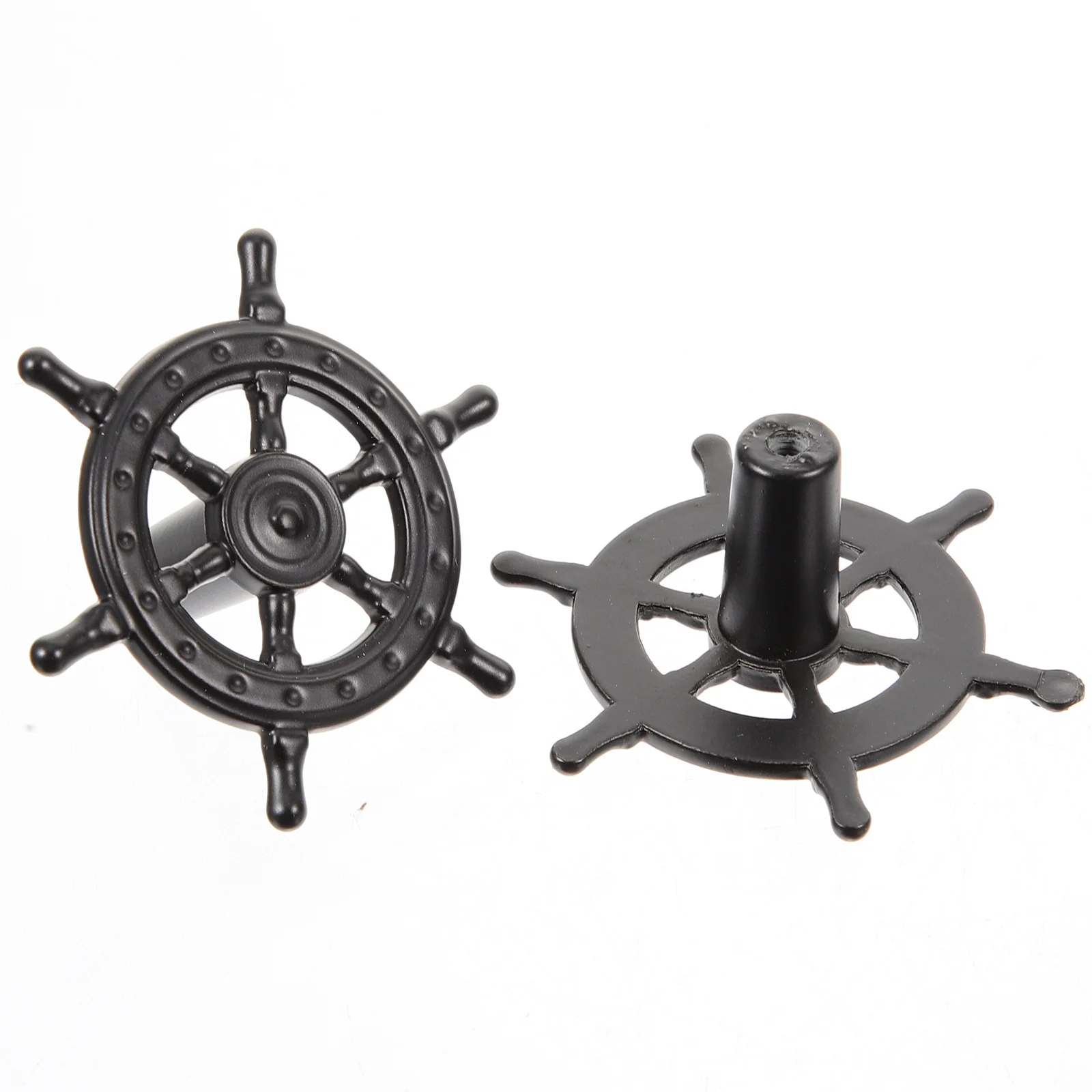 4 قطعة شكل مرساة خمر سبيكة درج يسحب مقبض كابينة استبدال لأثاث باب خزانة الملابس الأجهزة ماتي النهاية #5