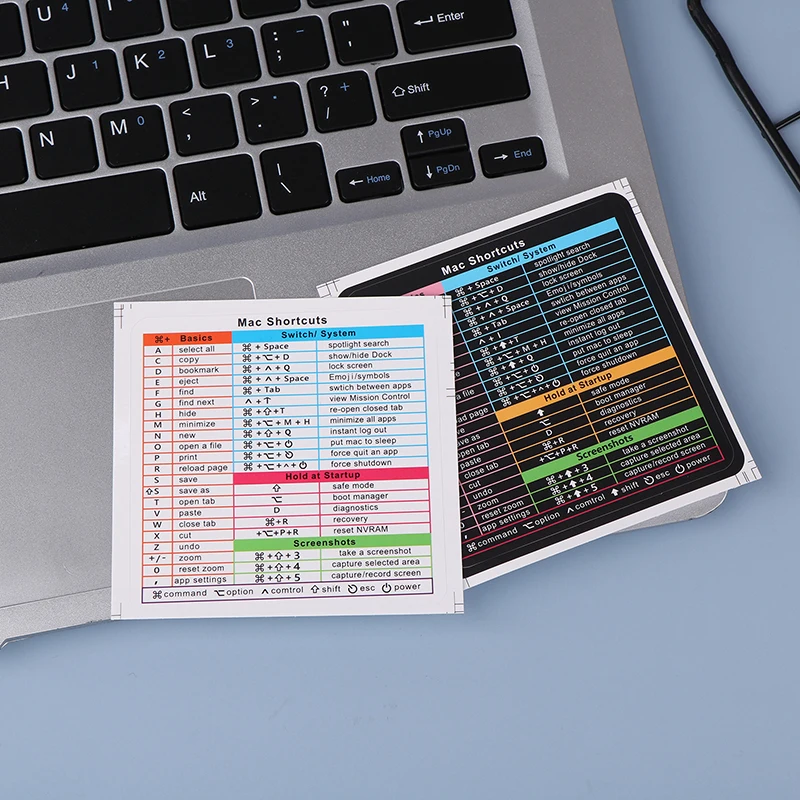 2 stücke Windows/Wort Referenz Tastatur Computer Short cut Aufkleber Aufkleber für schnelle Referenz Tastatur Anleitung