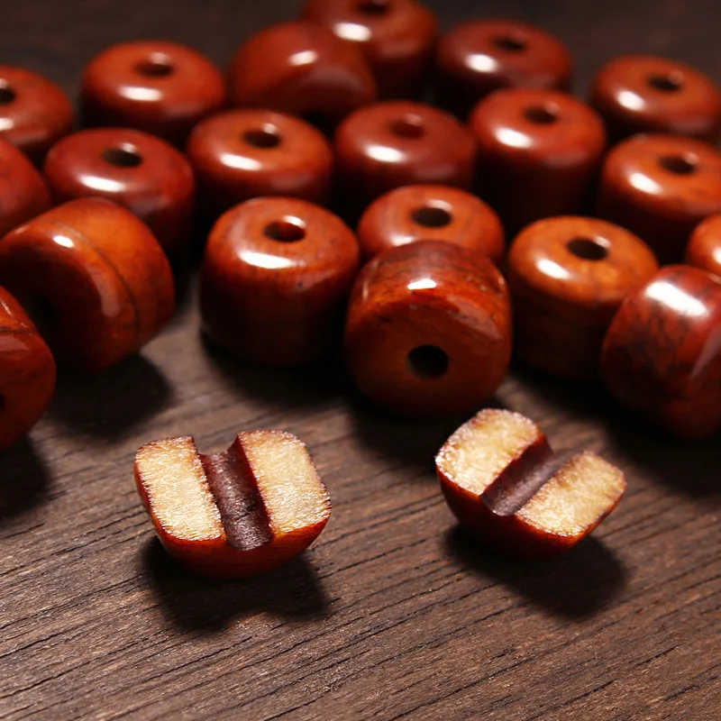 Old Yak Bone Buddha Beads Loose Beads Bucket Beads Handmade DIY Hand String Prayer Beads Jewelry Weaving Keychain Accessories