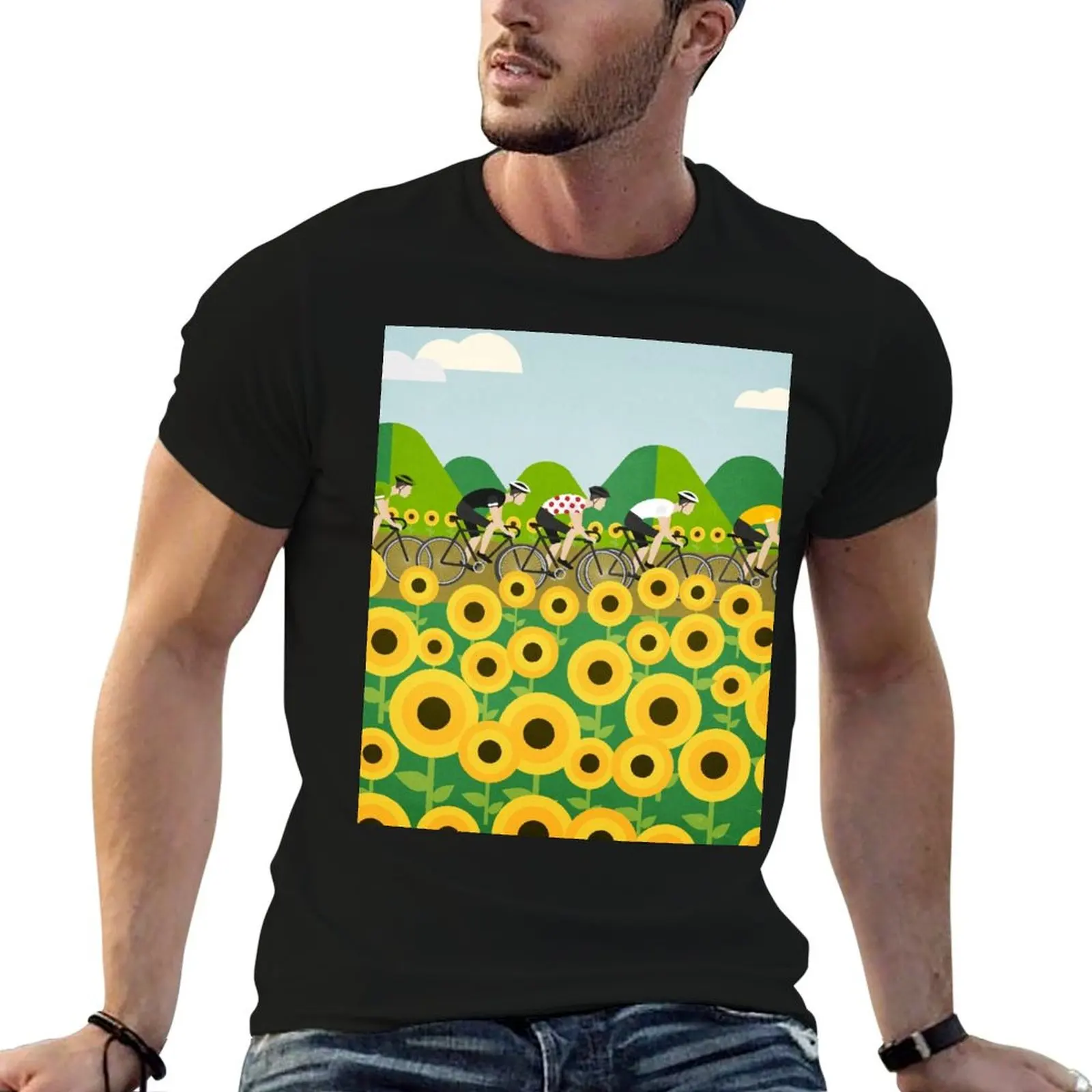 Le Tour I T-Shirt Casual Loose Fit Short Sleeve T-Shirt