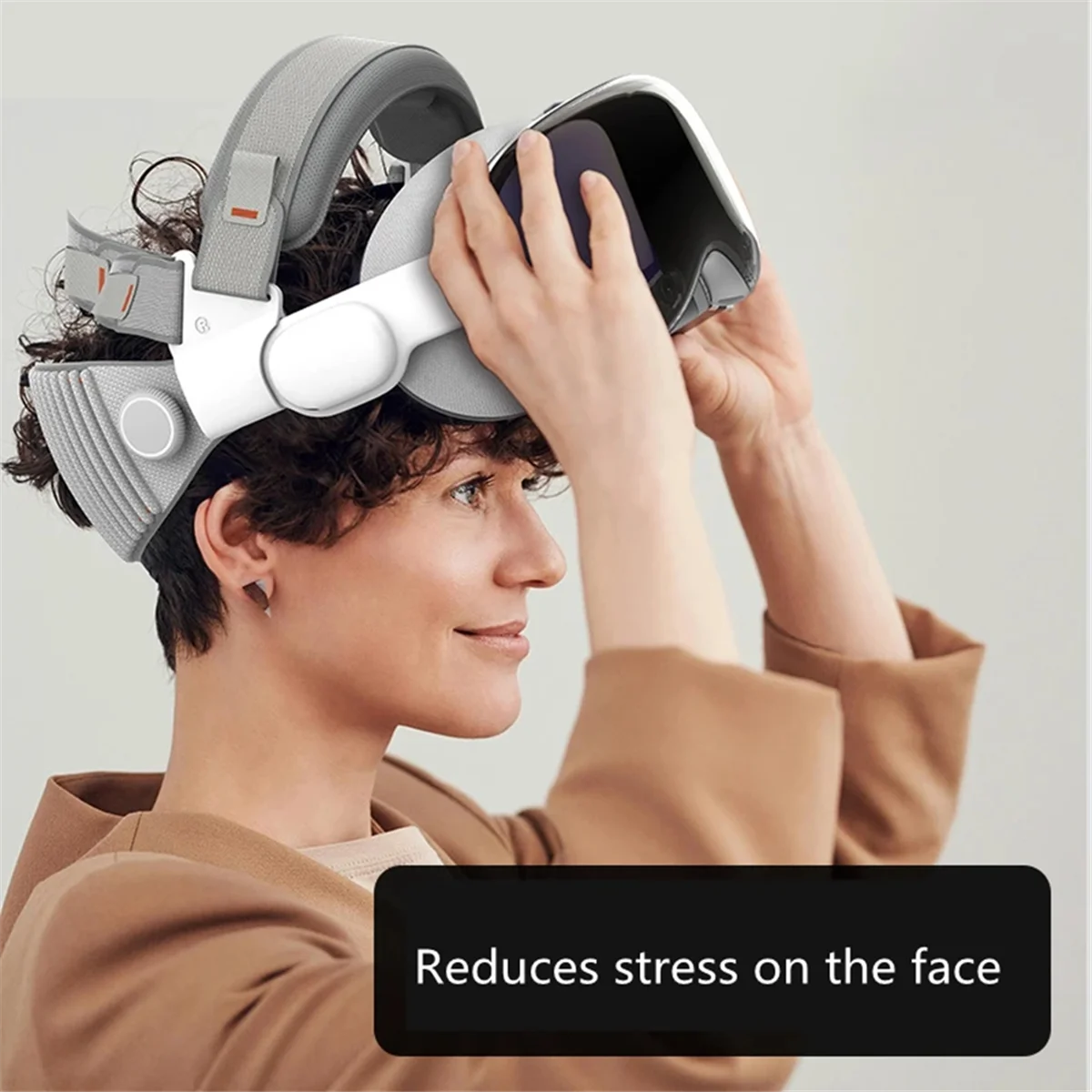 X61A_Compatible con la diadema Vision Pro, diadema ajustable cómoda