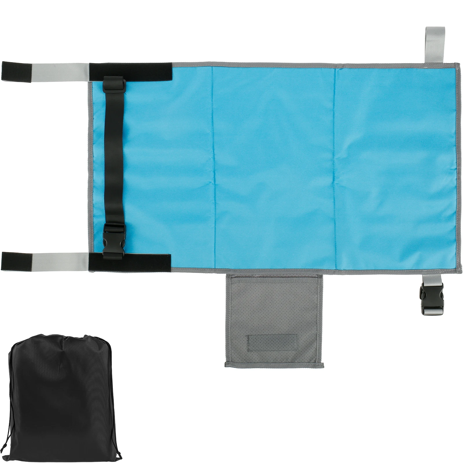 VEGOATY Lettino Portatile Per Aereo – Estensione Sedile Pieghevole 77x42 Cm, Sicura E Antiscivolo Per Bambini