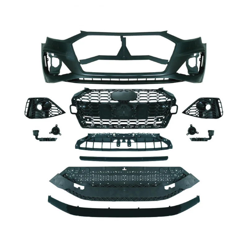 Suitable for Audi A4 Modified RS4 Bumper 2021 A4 allroad RS4 Body Kit