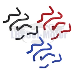 Water Pipe Radiator Coolant Hose Set For HONDA CBR250RR MC22 1990-1998 1991 1992 1993 1994 1995 1996 1997 Black Red Blue
