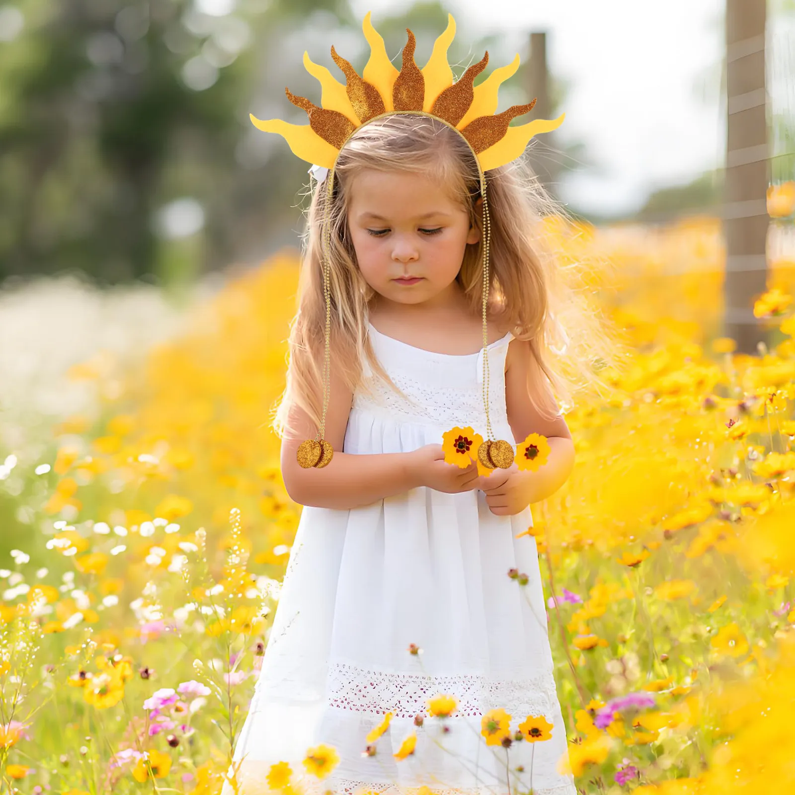 

Светящаяся повязка на голову с изображением пламени и солнца для праздничных вечеринок, для женщин, детей и всей семьи, удобные праздничные аксессуары