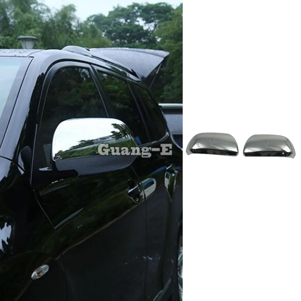 

Car Styling Stick Rear View Eyebrow Side Glass Mirror Cover Trim Frame For Toyota Highlander 2008 2009 2010 2011 2012 2013 2014