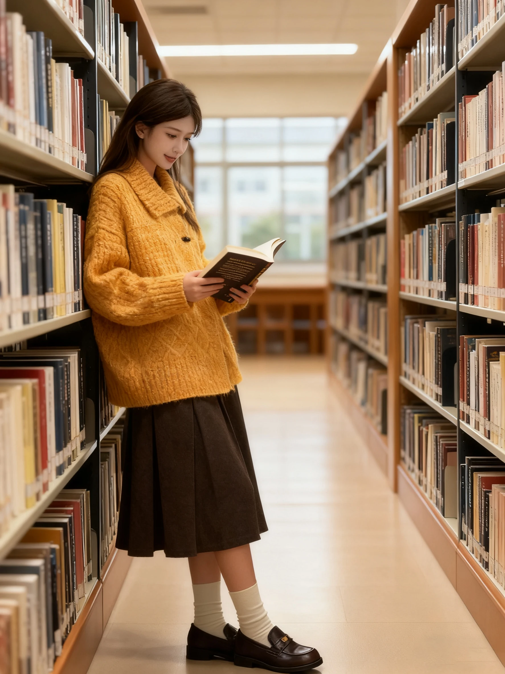 

Корейский утепленный свитер с воротником-бантом для женщин, свободный, очень красивый, повседневный, на пуговицах, осень-зима