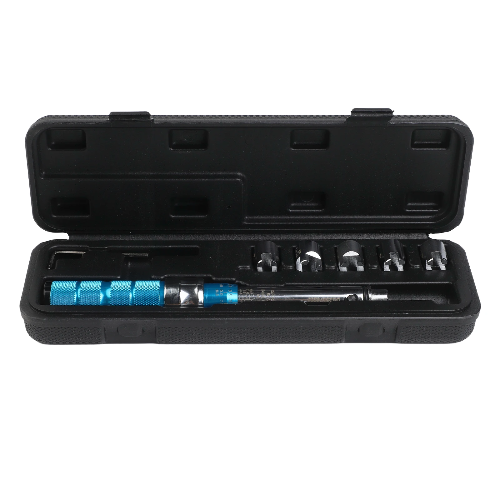 210 NM Spoke Torque Wrench Set for Motorcycles and Dirt Bikes with 10 Interchangeable Heads for Precise Torque Application