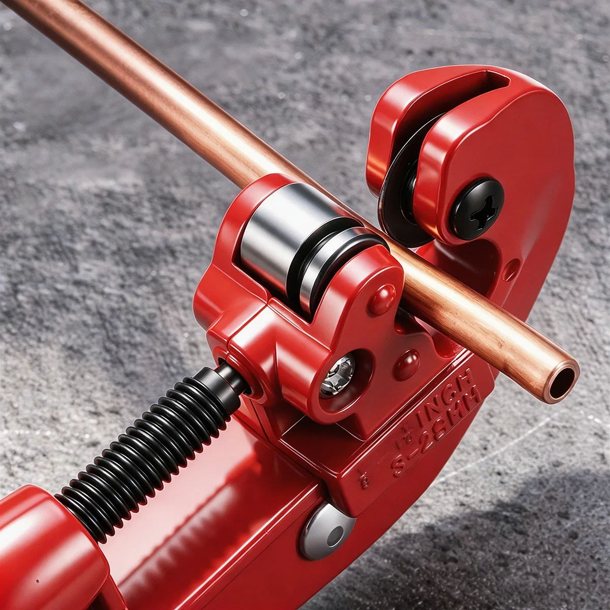 Kit de Herramientas para Cortar y Abocardar Tubos de Cobre, Expansor de Tubos de 3-28 mm, Escariador para Refrigeración, Aire Acondicionado, Líneas de Frenos y Tuberías