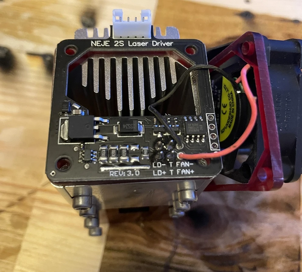 Neje-12v交換キット,レーザーモジュール用PCB A40640/n40630