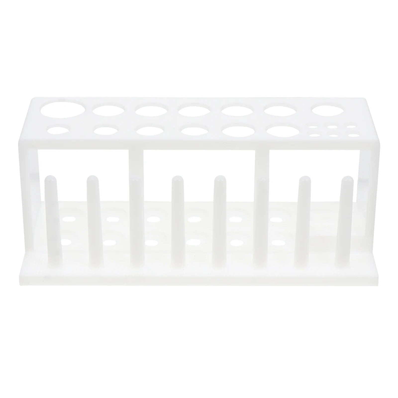 

Chemical Test Tube Stand Rack Detachable Storage for Plastic Laboratory Experiment