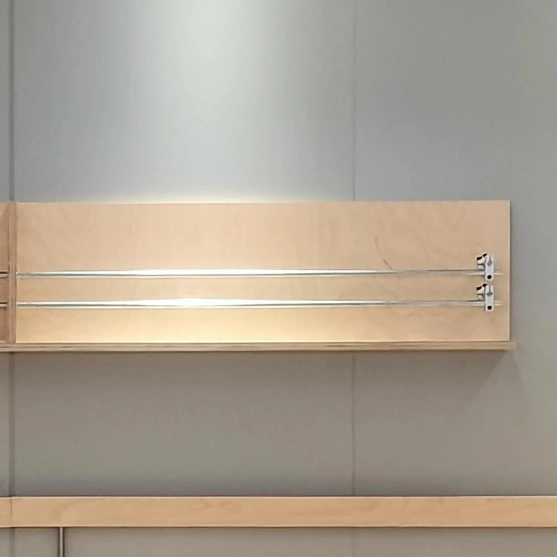 Ocean plate optical axis magazine rack simple stainless steel aluminum alloy rack display rack
