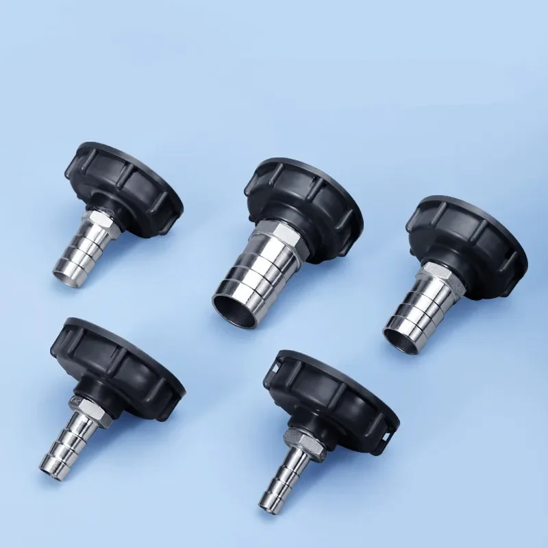 Thicken S60x6 IBC Tank Adapter Coarse Thread Valve Fittings 1000L Water Tank Garden Hose Connector High Quality