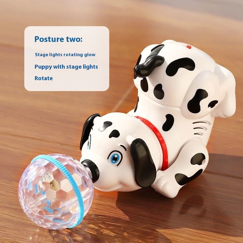 الكرة العلوية الدوارة للأطفال ، ضوء بارد ، الموسيقى ، لعبة كهربائية ، الوالد ، الطفل ، هدية تفاعلية