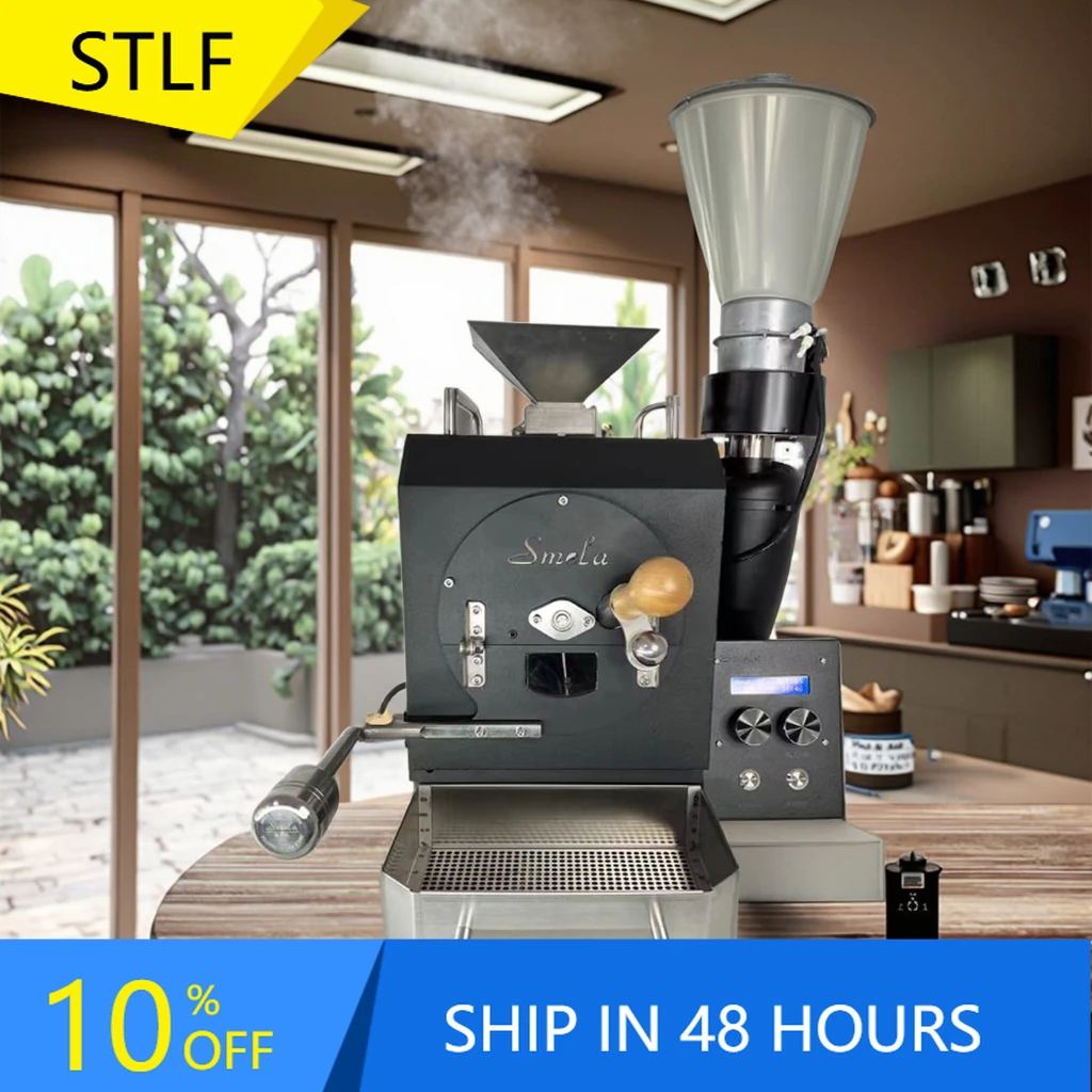 

STLF Coffee Roaster Cafe Kitchen Small Mini Electric Sample Coffee Bean Baking Roasting Machine