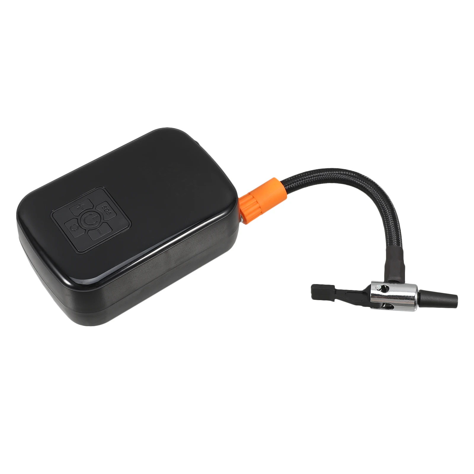 

Car Air Pump Black Mobile Power Tire Inflator Compressor Travel Bikes Motorcycle Inflate Device USB