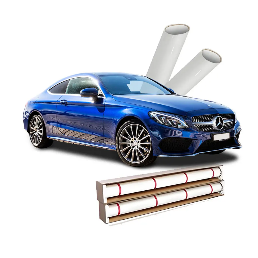 

Высококачественная прозрачная самовосстанавливающаяся пленка из ТПУ для предотвращения натирания кузова автомобиля, гидрофобная защитная пленка для краски PPF