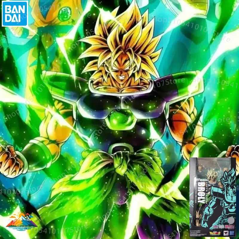 

Bandai S.H.Figuarts Dragon Ball Broly Original Figure, New Boxed Movable Action Doll, Anime Collectible Garage Kit for Fans