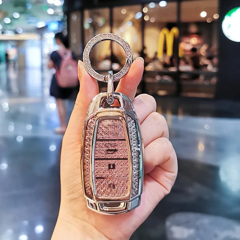 

Suitable for Hyundai keycase ix35 Elantra Avante ix25 Mistra New SantaFe Lafesta Verna keycover keyshell keychain