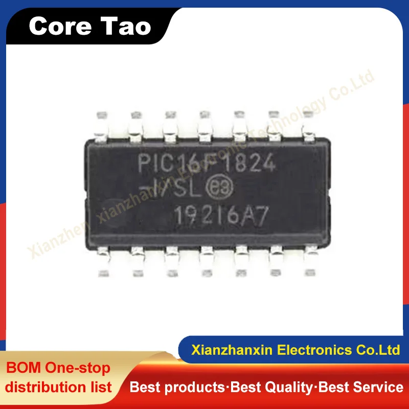 5pcs/lot PIC16F1824-I/SL PIC16F1824 SOP14 Microcontroller chips in stock