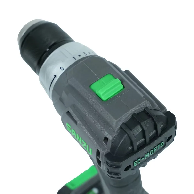 [Hot Sale] 10mm Cordless Impact Drill 45N.M Power Lithium Battery Brushless Motor For Industrial Steel Applications Includes Min