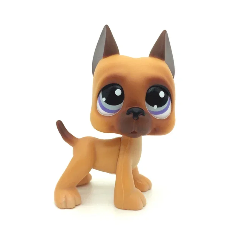 Rare animal pet shop lps toy dachshund dog dachshund brown original figure collie cocker spaniel great dane child Children gifts